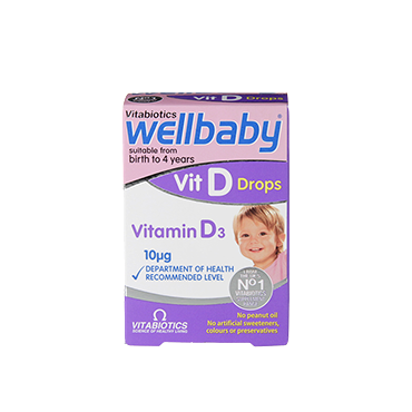 Vitabiotics Wellbaby Vitamin D-Drops 30ml