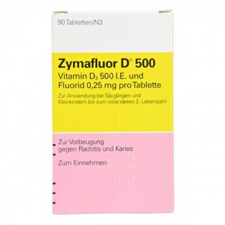 Zymafluor D 500 i.e. 90 таб.