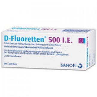 D-fluoretten 500 i.e. 90 таб.