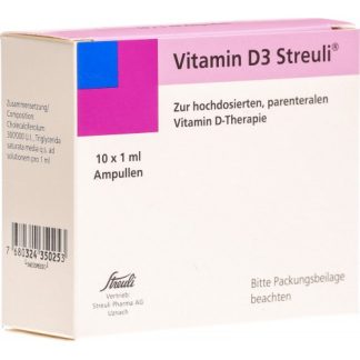 Vitamin D3 Streuli 300000 E/ml 10 Ampullen