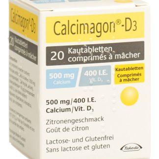 Calcimagon-D3. 400 I.E. 20 kautabletten