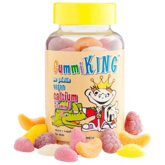 Gummi King Calcium Plus Vitamin D for Kids 60 Gummies