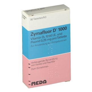 Zymafluor D 1000 i.e. 90 таб.