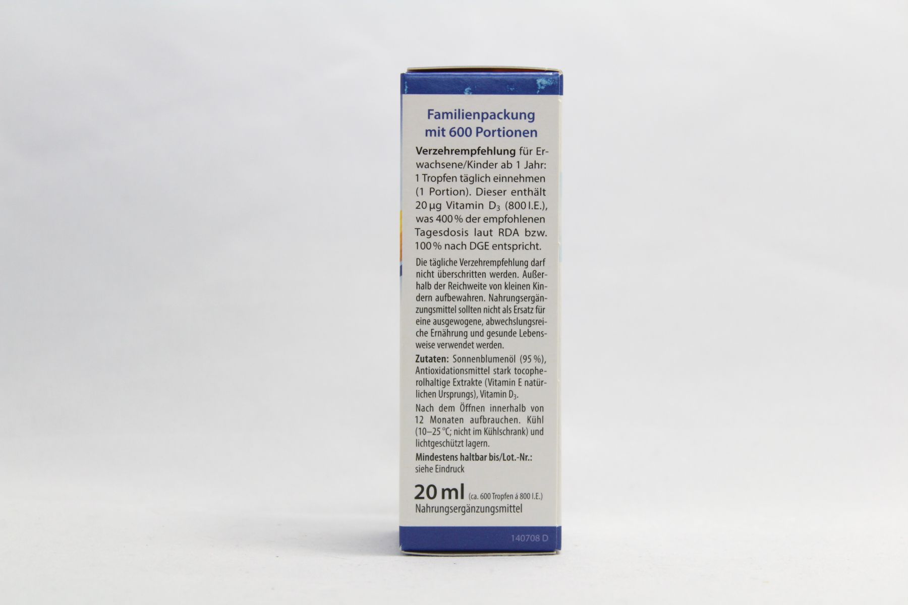 VITAMIN D3 ÖL Dr.Jacob`s Tropfen 20 ml — изображение 3