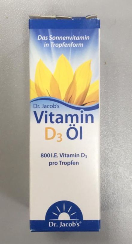 VITAMIN D3 ÖL Dr.Jacob`s Tropfen 20 ml — изображение 5