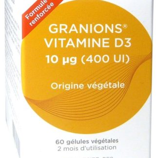 Granions Vitamine D3 400 UI 60 gelules vegetables