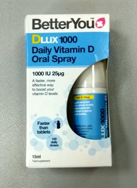BetterYou DLux1000 Vitamin D Oral Spray 15ml — изображение 2