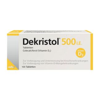 Dekristol 500 I.E. 100 Tabletten