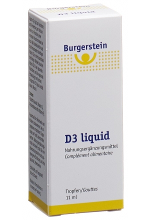 BURGERSTEIN Vitamin D3 liquid 11 ml