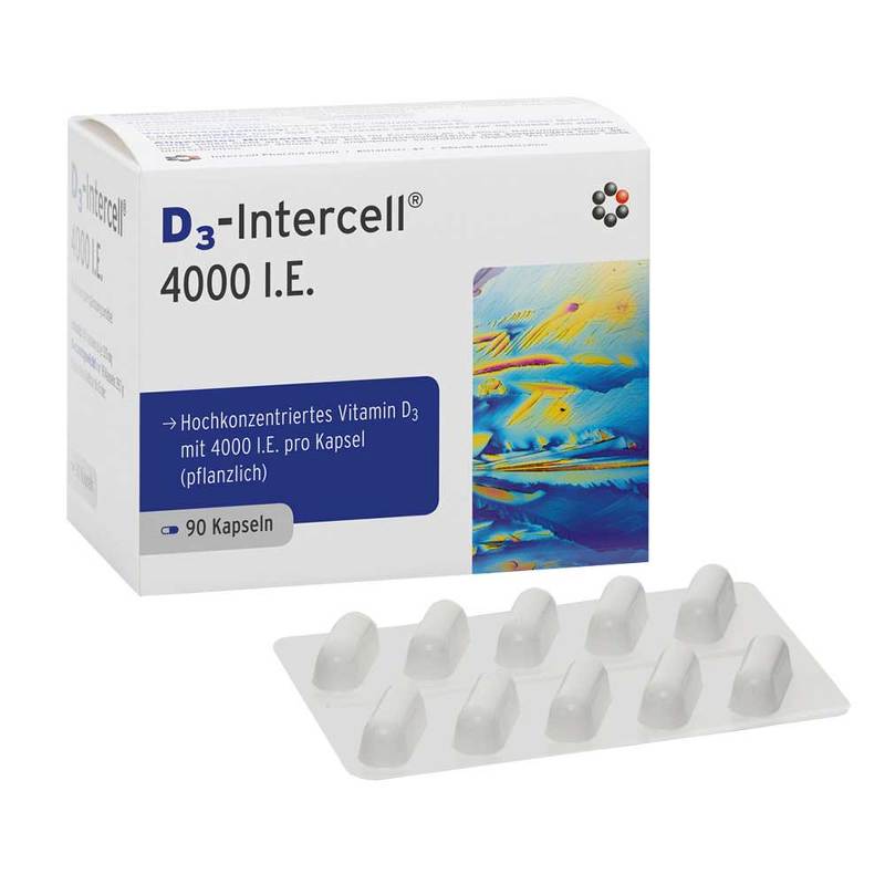 D3-Intercell 4.000 I.E. 90 Kapseln