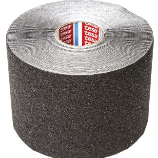 Nastro antiscivolo Nero Tesa 60950, in Pellicola in PVC, 100mm x 15m