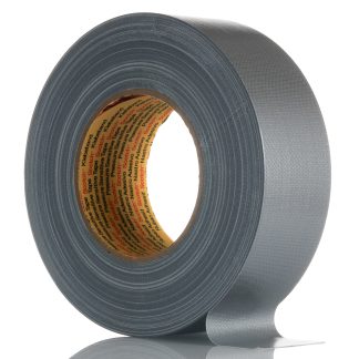 Nastro in tessuto Argento 3M Scotch 389, in Polietilene, 50mm x 50m
