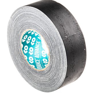 Nastro americano Nero in Tessuto Advance Tapes AT160, adesivo in Gomma naturale, 50mm x 50m x 0.33mm