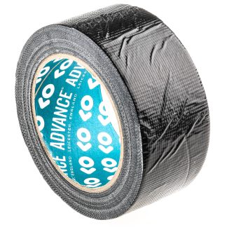 Nastro telato Nero in Tessuto Advance Tapes AT170, adesivo in Resina di gomma, 50mm x 25m x 0.20mm
