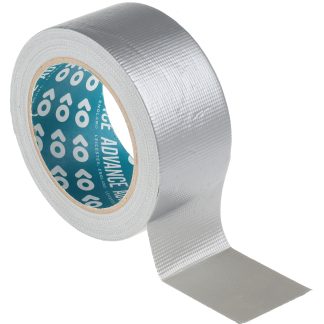 Nastro telato Argento in Tessuto Advance Tapes AT170, adesivo in Resina di gomma, 50mm x 25m x 0.20mm
