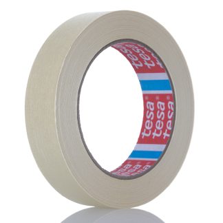 Nastro in Carta Tesa 4323, adesivo in Gomma naturale, 50m x 25mm x 0.13mm, Beige