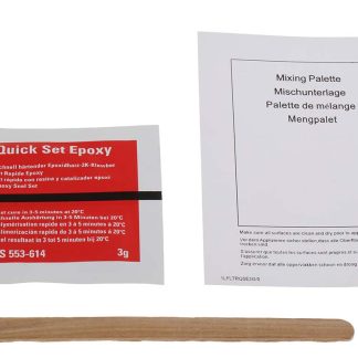 Adesivo epossidico RS PRO, col. Trasparente, Confezione da 150 g