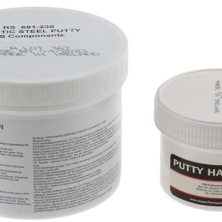 Adesivo epossidico ITW Devcon, col. Grigio, Contenitore da 500 g