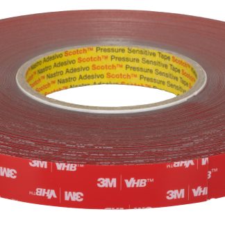 Nastro Biadesivo in Schiuma acrilica 3M VHB™ GPH-060GF, 19.0mm x 33.0m x 0.60mm, Grigio, 25 N/cm