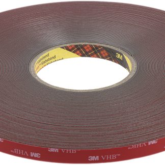 Nastro Biadesivo in Schiuma acrilica 3M VHB™ GPH-110GF, 12.0mm x 33.0m x 1.10mm, Grigio, 37 N/cm