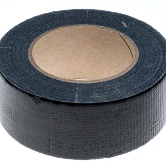 Nastro telato Nero in Tessuto RS PRO, adesivo in Resina di gomma, 50mm x 50m x 0.17mm