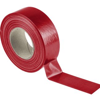 Nastro telato Rosso in Tessuto RS PRO, adesivo in Resina di gomma, 50mm x 50m x 0.23mm