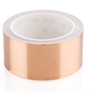 Nastro in rame 3M, 16m x 50.8mm x 0.04mm, Conduttivo, Resistenza termica +130°C max