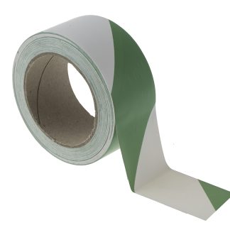Nastro di indicazione di corsia Verde/bianco RS PRO, 50mm x 33m