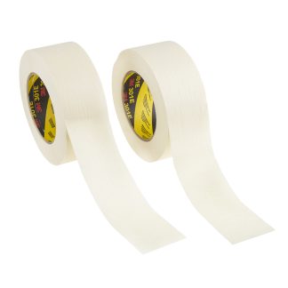 Nastro in Carta 3M SCOTCH 301E, adesivo in Gomma, 50m x 48mm x 0.16mm, Beige