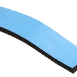 Nastro Biadesivo in PVC espanso RS PRO, 12.0mm x 31.0m x 3.20mm, Nero