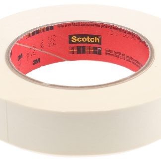 Nastro in Carta 3M SCOTCH 214, adesivo in Gomma, 55m x 25mm x 0.15mm, Beige