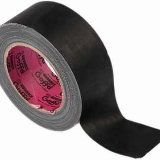 Resina di gomma Nastro Gaffa Nero Advance Tapes, 50mm x 25m, spessore 0.26mm, Matt AT200