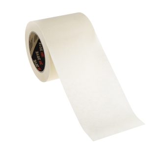 Nastro in Carta 3M SCOTCH 201E, adesivo in Gomma, 50m x 100mm x 0.14mm, Beige