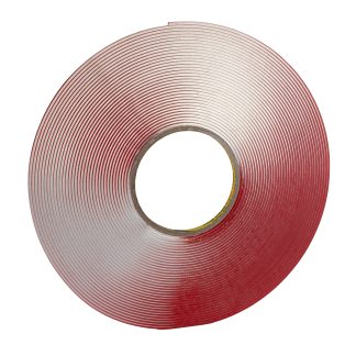 Nastro Biadesivo in Acrilico 3M 700003 4918F, 6.0mm x 16.50m x 2.0mm, Trasparente