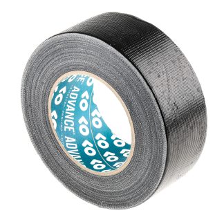 Nastro telato Nero in Tessuto Advance Tapes AT170, adesivo in Resina di gomma, 50mm x 50m x 0.20mm