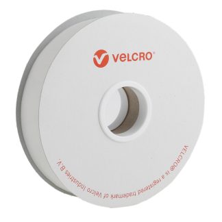 Nastro Hook & Loop Velcro®, 22mm x 5m, Bianco