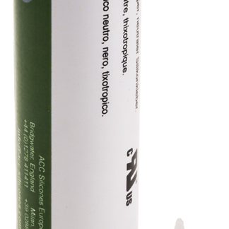 Composto per resinatura in Silicone Acc Silicones AS1701, col. Nero, Cartuccia da 75 ml