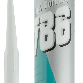 Sigillante al silicone Dow Corning 786 Bianco, Cartuccia da 310 ml, -50→ +150 °C.