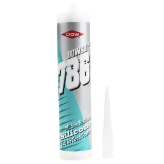 Sigillante al silicone Dow Corning 786 Trasparente, Cartuccia da 310 ml, -50→ +150 °C.