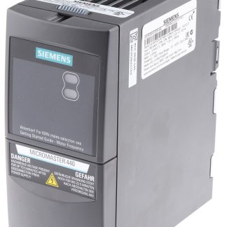 Inverter Siemens, 0,37 kW, 400 V c.a., 3 fasi, 0 → 550Hz