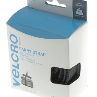 Nastro Hook & Loop Velcro®, 50mm x 1.8m, Nero