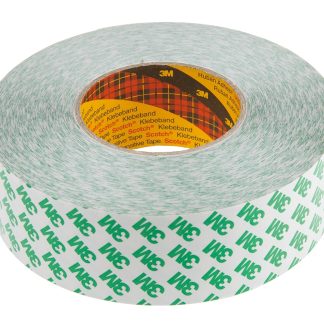 Nastro biadesivo Bianco in PVC 3M 9087, adesivo in Acrilico modificato, 50mm x 50m x 0.26mm