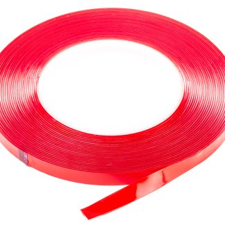 Nastro Biadesivo in Schiuma acrilica Hi-Bond VST 4100C, 9.0mm x 10.0m x 1.0mm, Trasparente, 13,3 N/cm