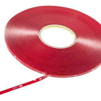 Nastro Biadesivo in Schiuma acrilica 3M VHB™ 4910F, 6.0mm x 33.0m x 1.0mm, Trasparente, 26 N/cm