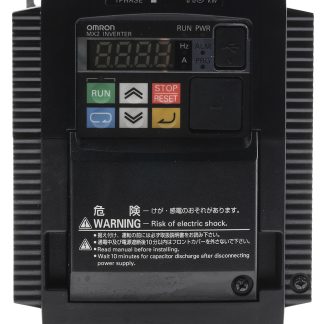 Inverter Omron, 1,5 kW, 230 V c.a., 1 fase, 400Hz