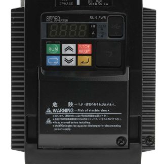 Inverter Omron, 0,75 kW, 400 V c.a., 3 fasi, 0.1 → 400Hz