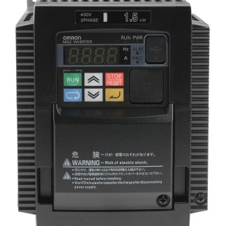 Inverter Omron, 1,5 kW, 400 V c.a., 3 fasi, 400Hz
