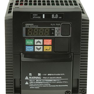 Inverter Omron, 3 kW, 400 V c.a., 3 fasi, 400Hz