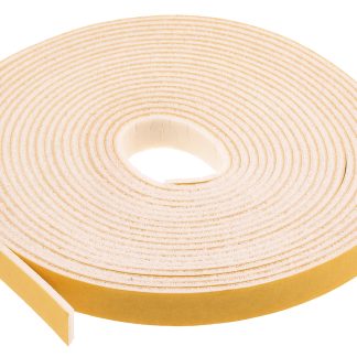 Nastro in Schiuma siliconica RS PRO, 12.0mm x 6.0m x 2.40mm, Bianco