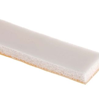 Nastro in Schiuma siliconica RS PRO, 15.0mm x 6.0m x 4.80mm, Bianco